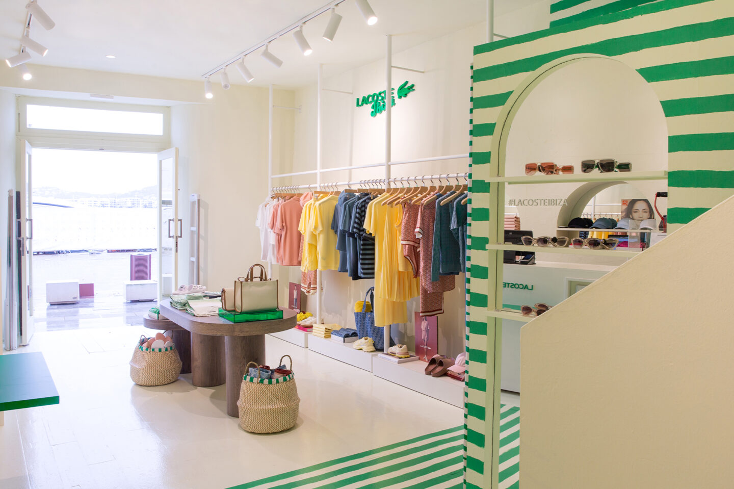 Lacoste reappears in Ibiza just in time for summer