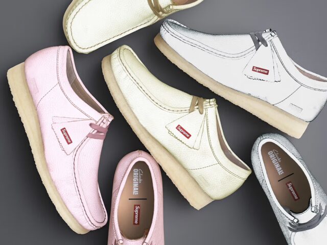 Supreme vuelve a reinterpretar las icónicas Wallabee de Clarks