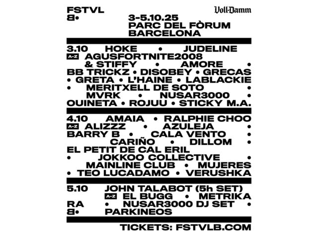 Festival•B 2025: 15 nuevas confirmaciones y un guiño a la cultura rave
