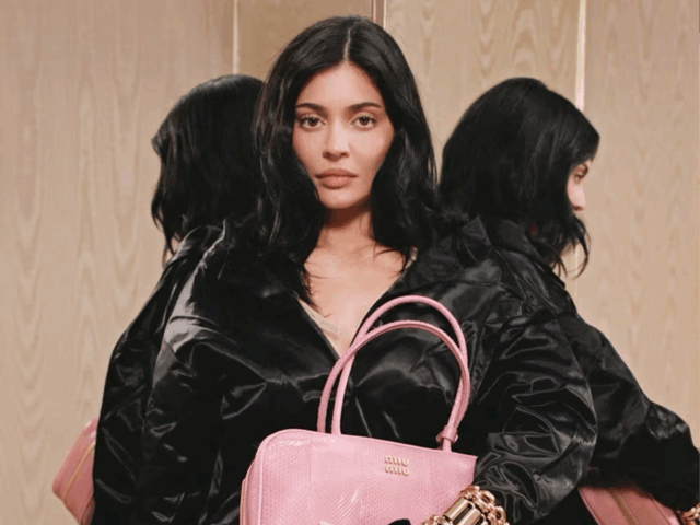 Kylie Jenner enters the Miu Miu universe
