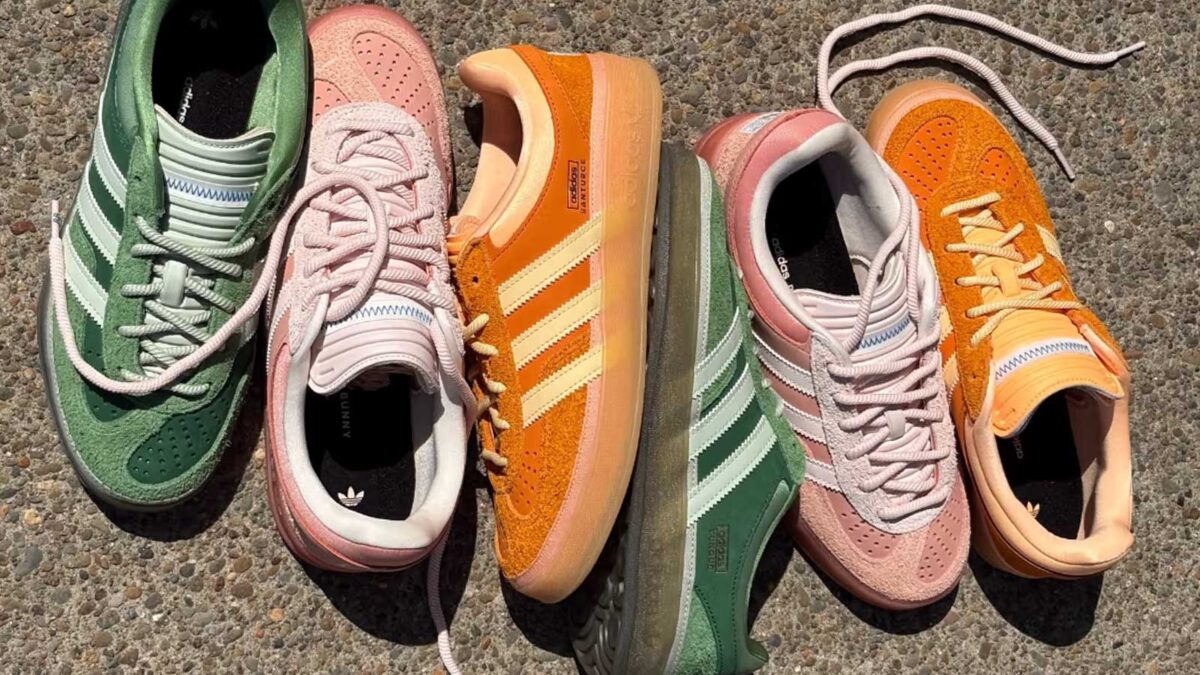 adidas gazelle silver green womens Bad Bunny x adidas Adizero SL 72 JP8815
