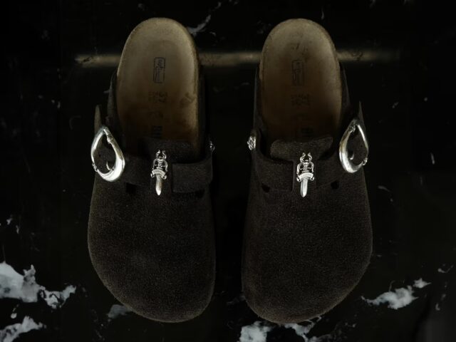 Chrome Hearts eleva las Birkenstock Bostons con una edición exclusiva