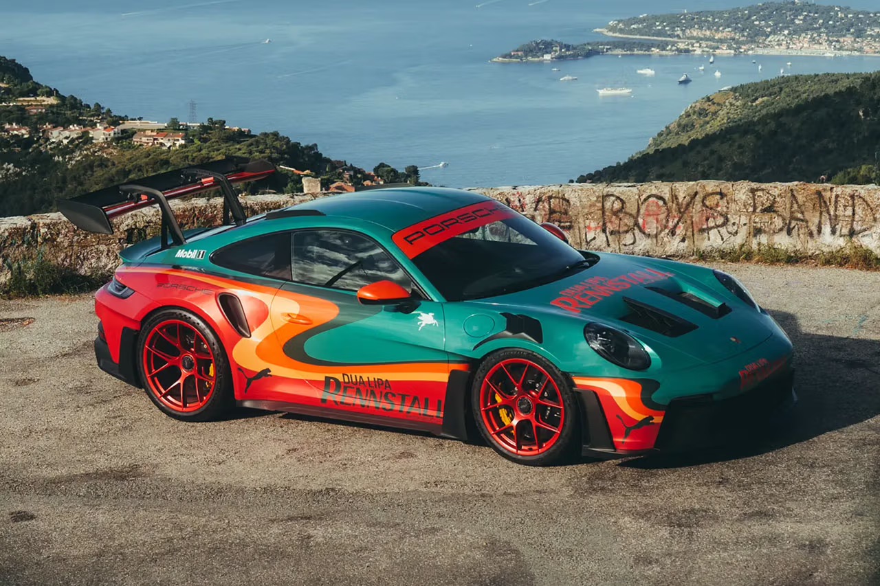 Dua Lipa and Porsche launch 911 GT3 RS ‘Rennstall’ at auction