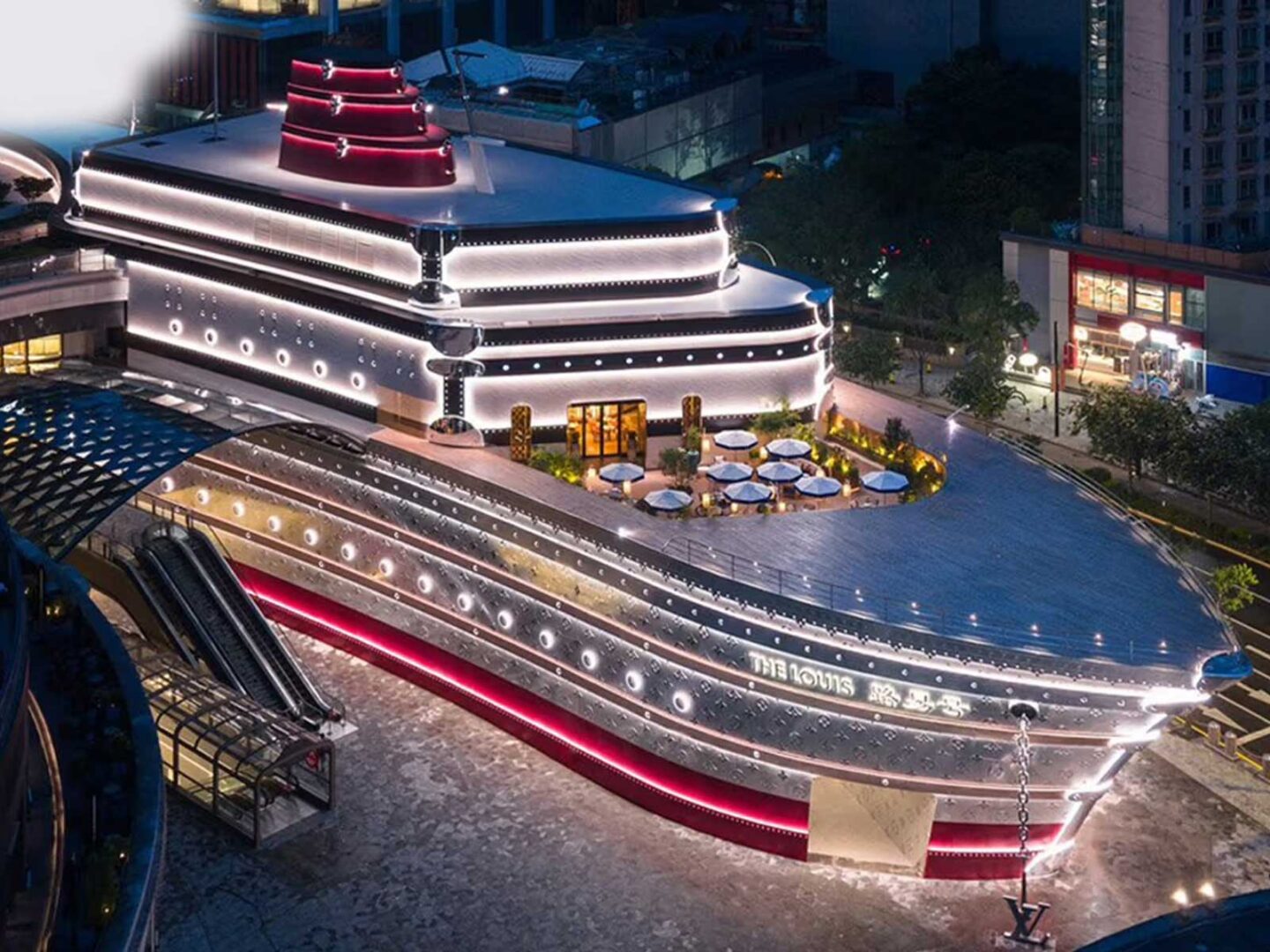 Louis Vuitton inaugura ‘The Louis’, su nuevo flagship inspirado en un crucero