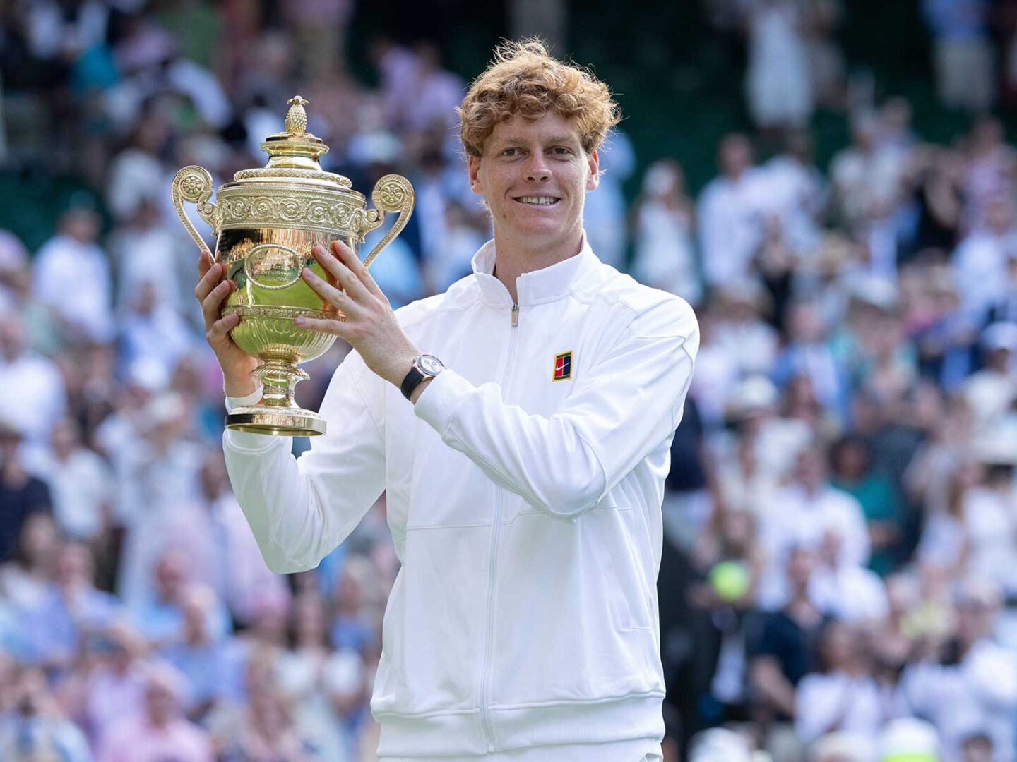 A Rolex to match Jannik Sinner, the first Italian tennis player to win Wimbledon