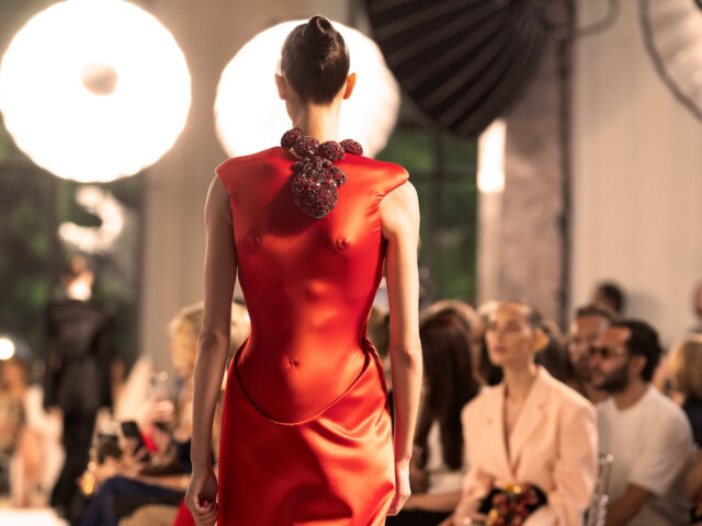 Schiaparelli’s Haute Couture is a post-futuristic vision from the past