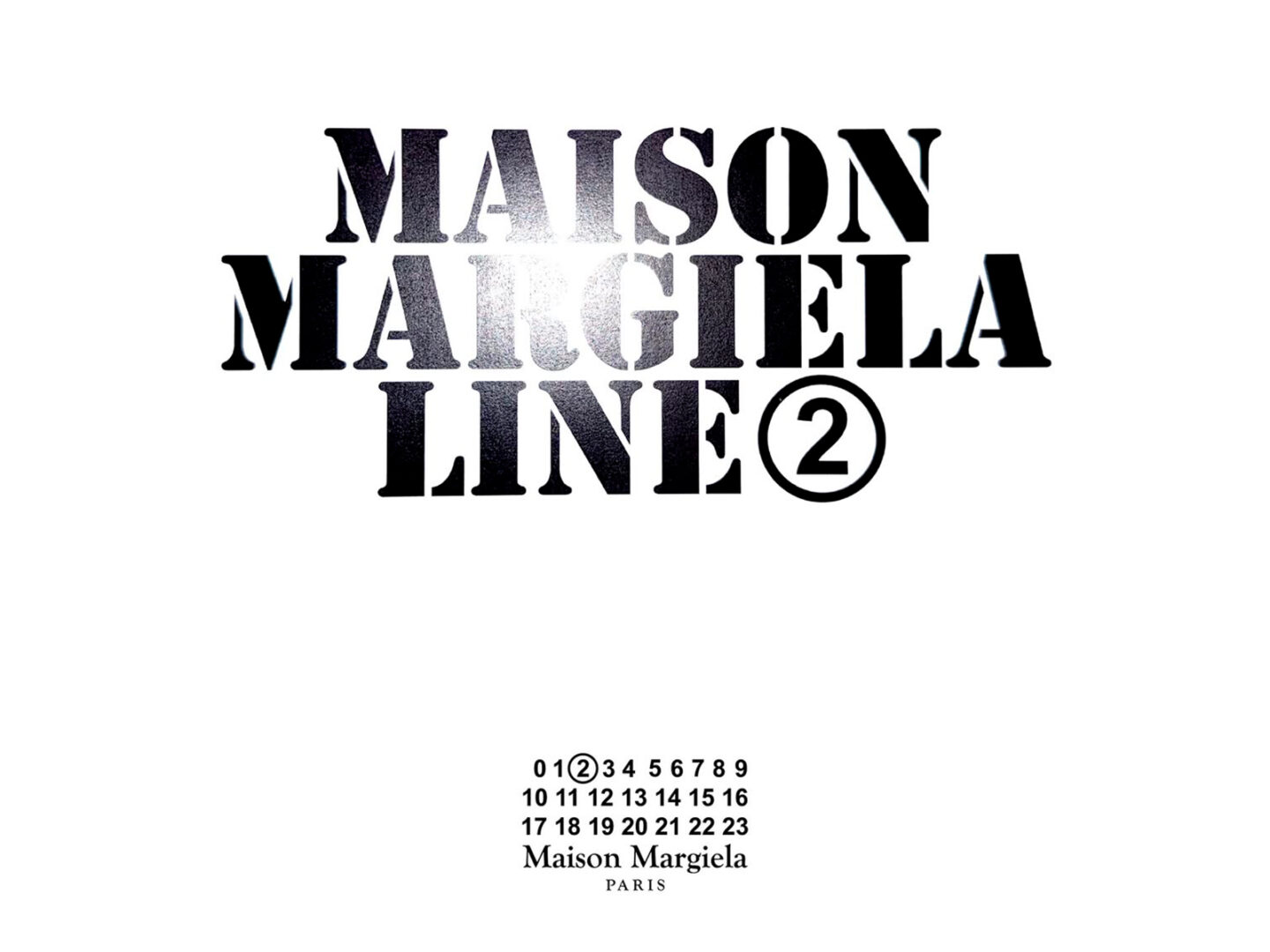Maison Margiela launches  “Line 2,” and no, it has nothing to do with fashion