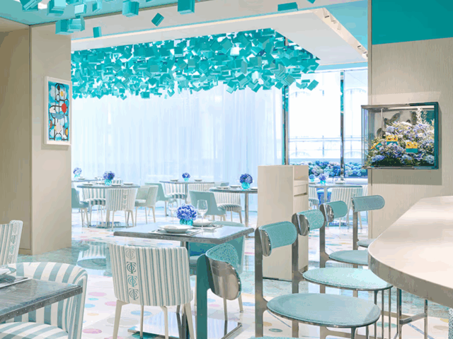 Así es el Blue Box Café de Tiffany & Co. en Ginza con Natsuko Shoji