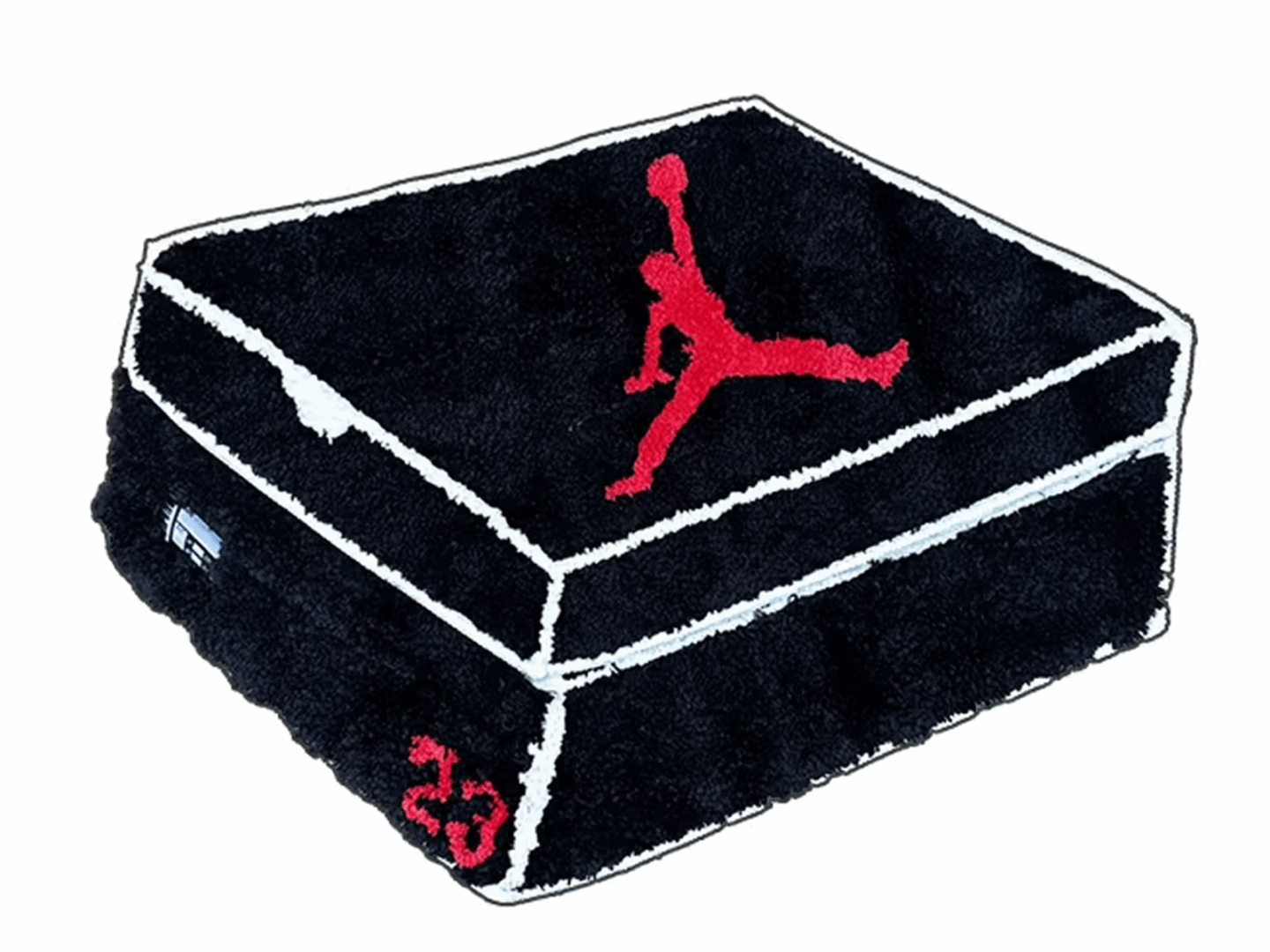 Jordan launches rug shaped like its iconic sneaker box