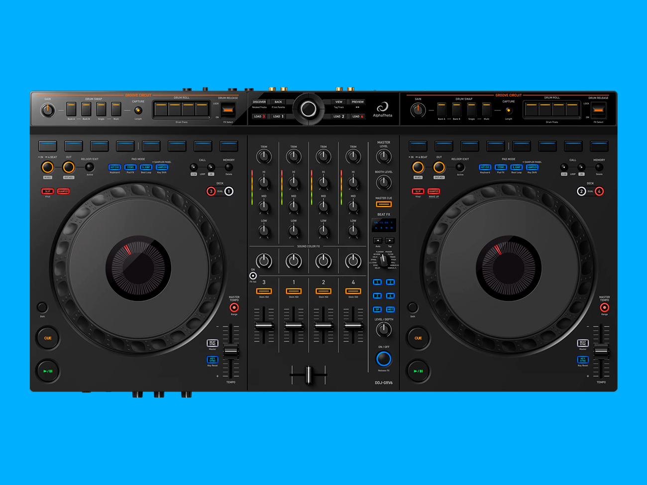 DDJ‑GRV6: The art of groove in your hands