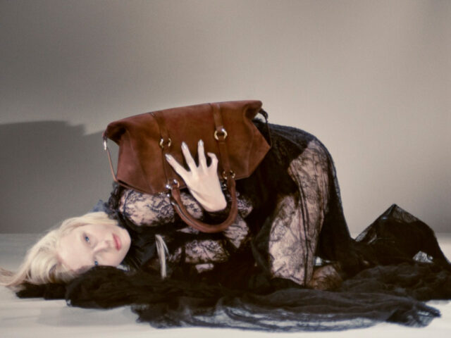 McQueen brings out Alex Consani’s gothic side