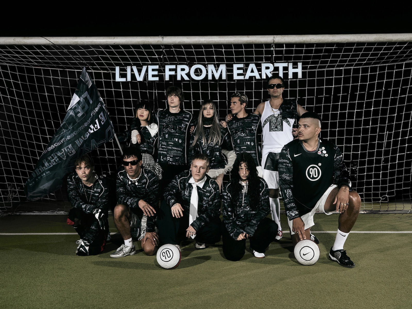 Nike T90 x LIVE FROM EARTH: the jersey that brings together soccer
