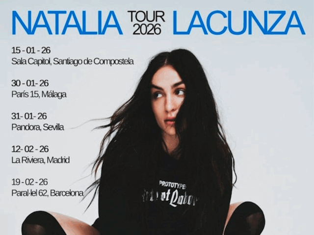 Natalia Lacunza announces 2026 tour in venues