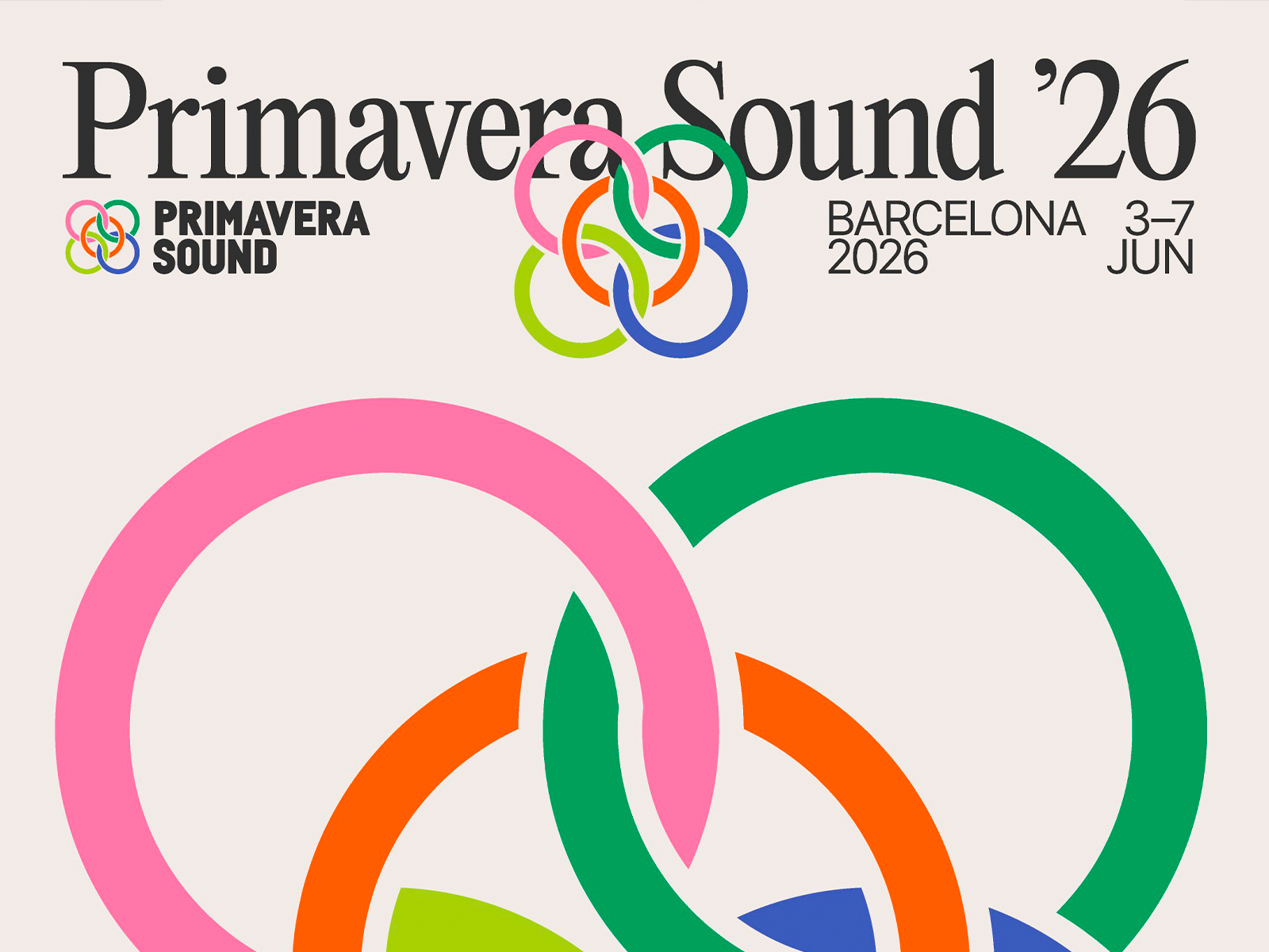 Primavera Sound Barcelona 2026 anuncia su lineup
