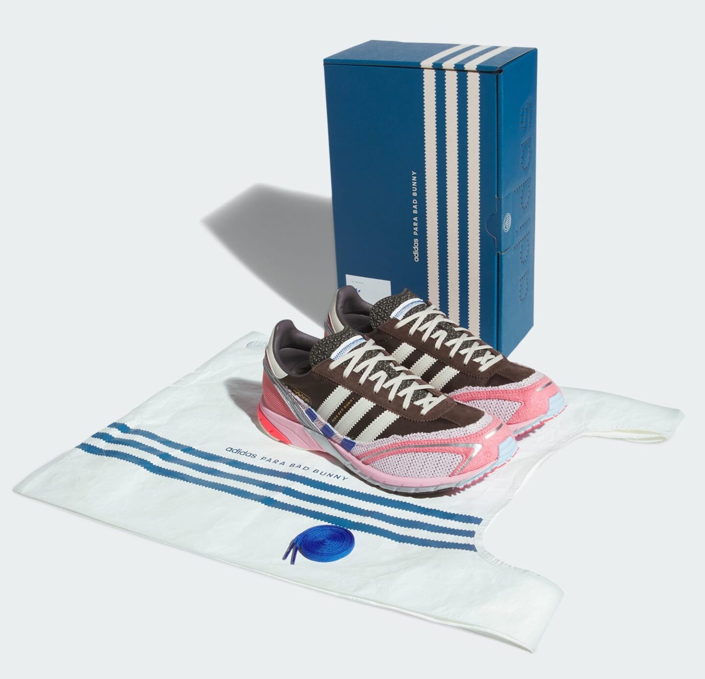 Cinco anos de parceria Bad Bunny x Adidas, agora na SL-72
