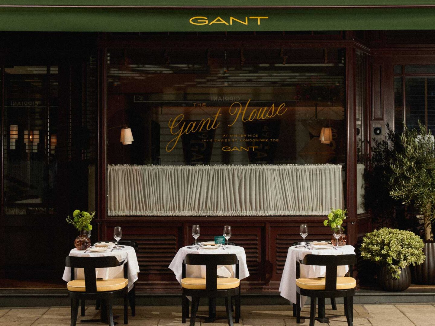 Gant abre ‘The Gant House’: un club temporal en Londres