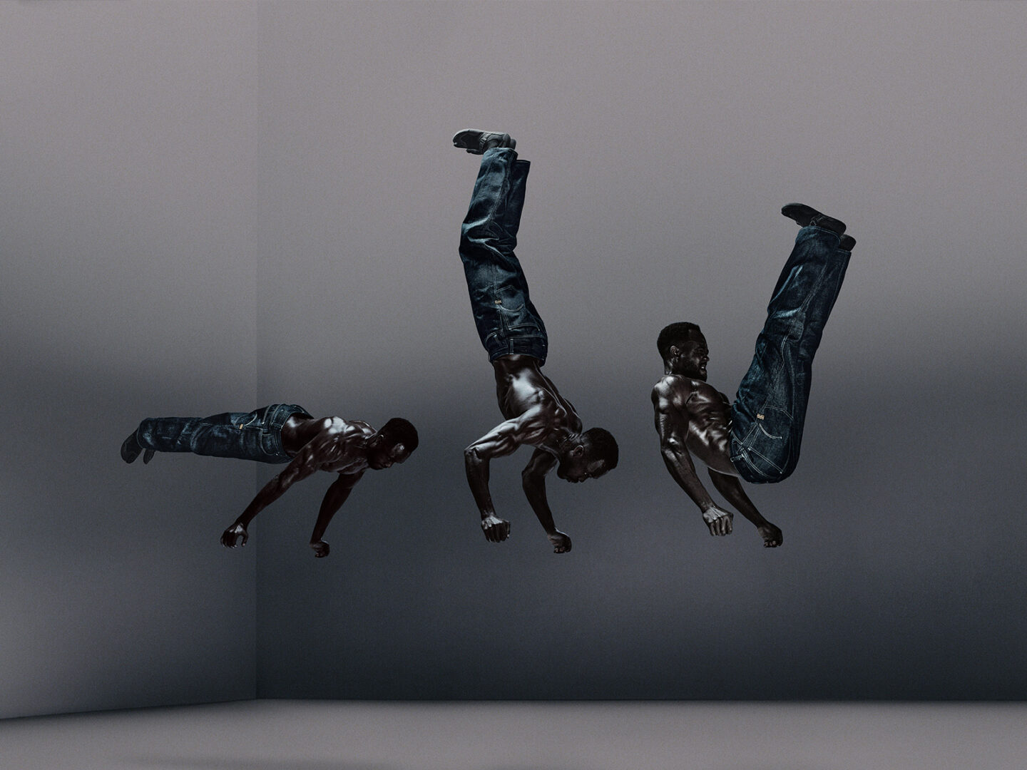 O «Anatomic Denim» da G-STAR é pura energia em movimento