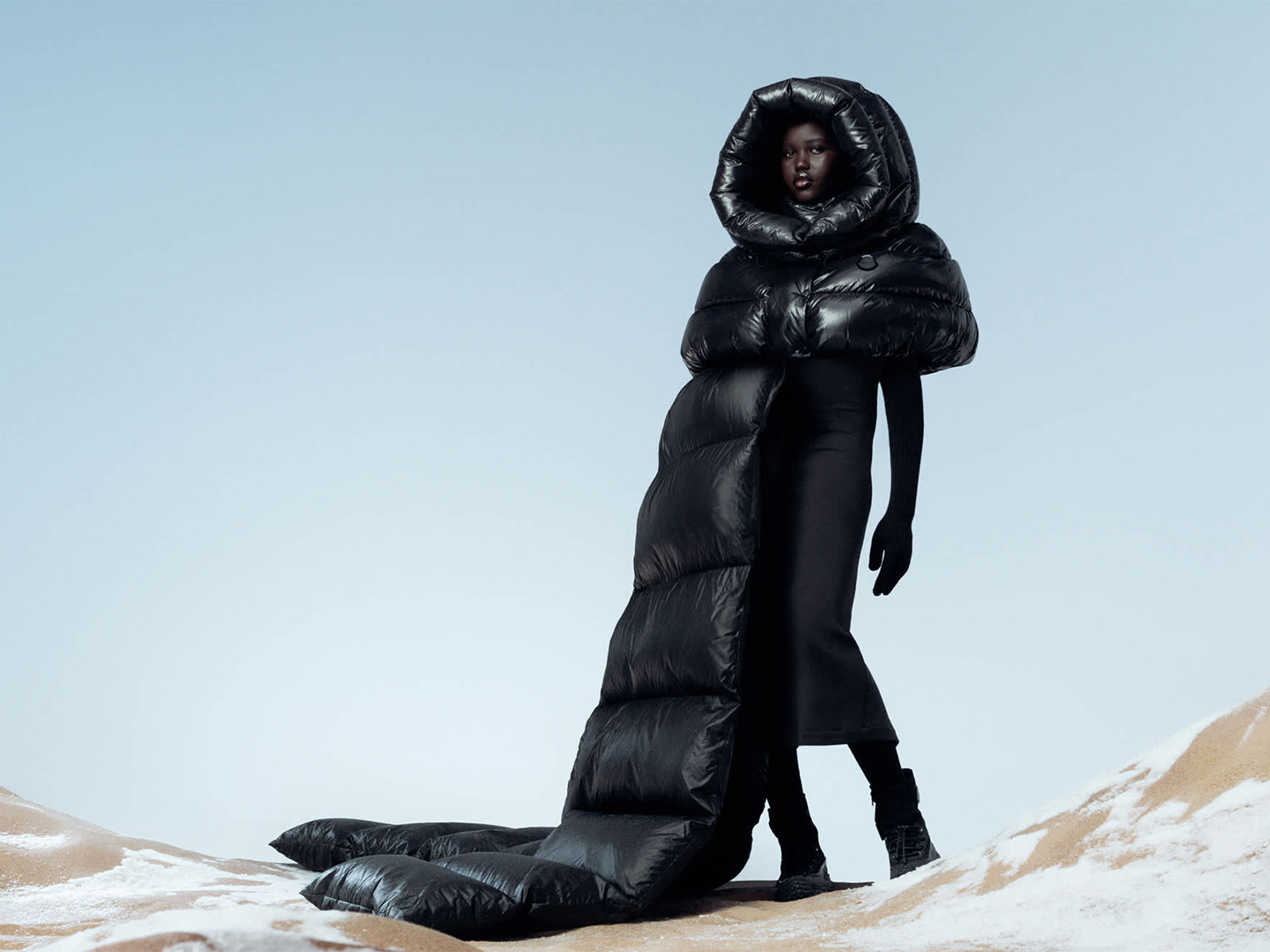 Edward Enninful imagines the hero of the future for Moncler