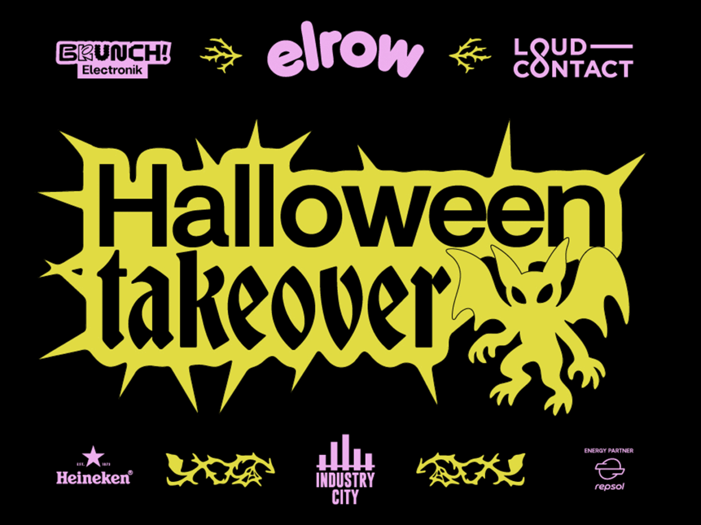Halloween Takeover desvela su line up completo en Barcelona