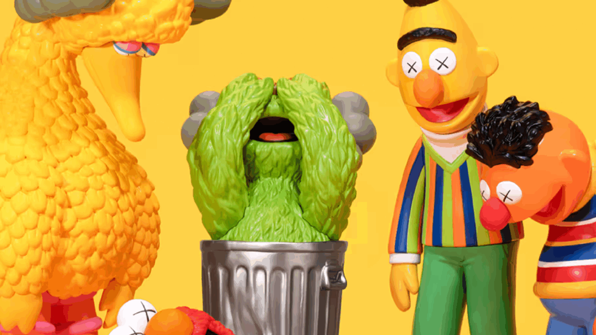 KAWS x AllRightsReserved: New Sesame Street Figure Collection 2025