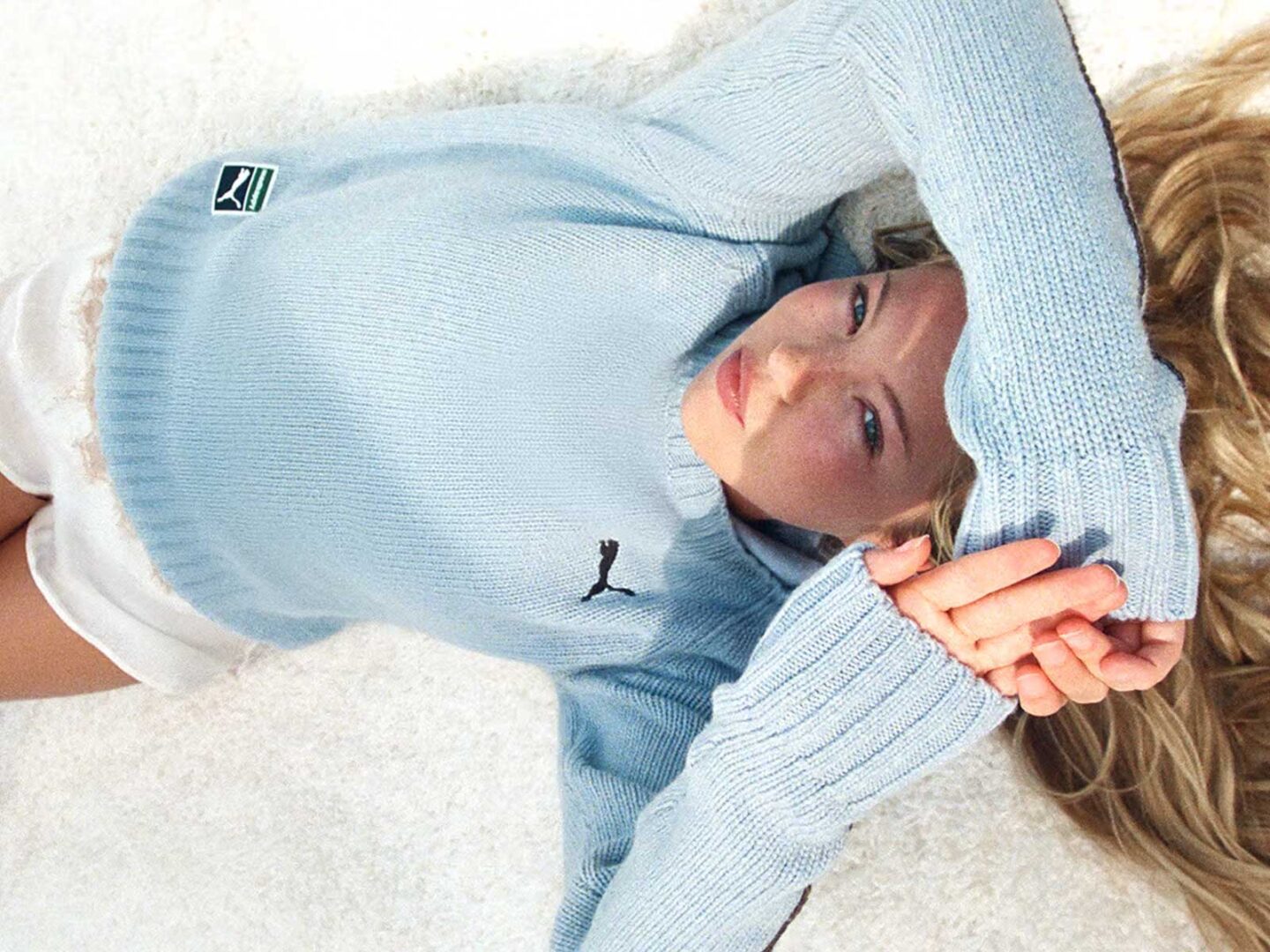 Lila Moss stars in the campaign for the PUMA and Madhappy collection