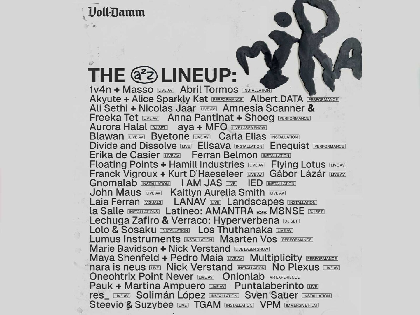 MIRA 2025 revela su programación completa de arte digital y música