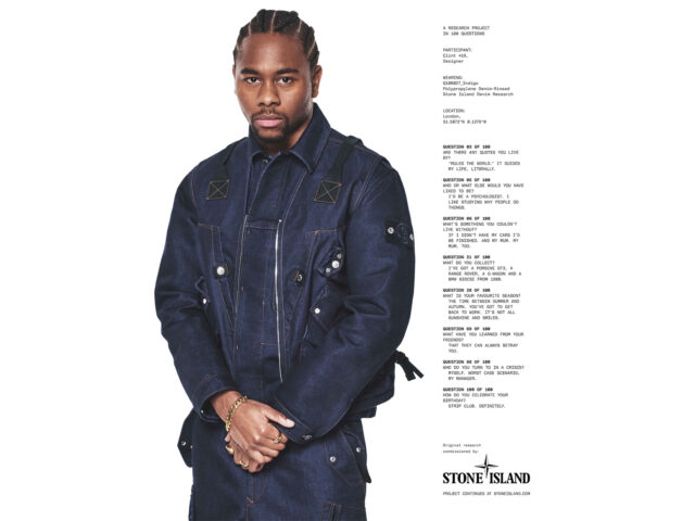 Clint419 se une a Stone Island en ‘DENIM RESEARCH’