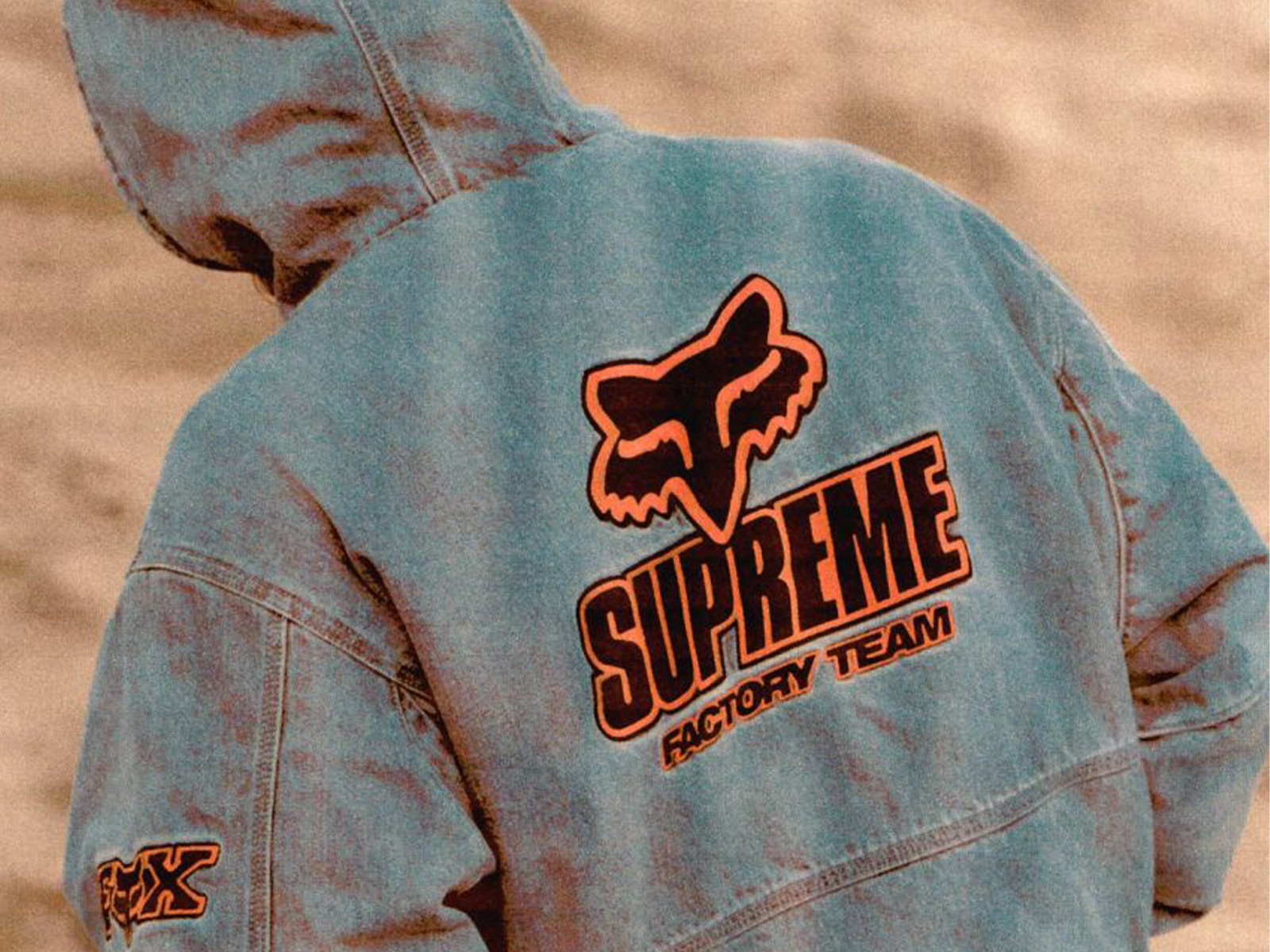 supreme×FOX Supreme Fox Racing Moto Jersey Top Red Men's - SS18 - US