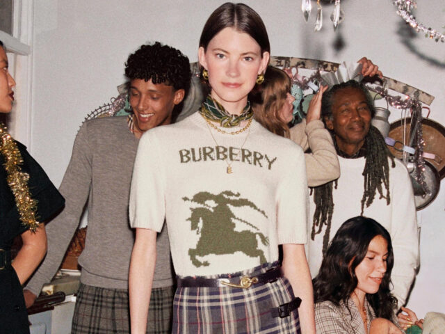 Christmas at Burberry feels like home