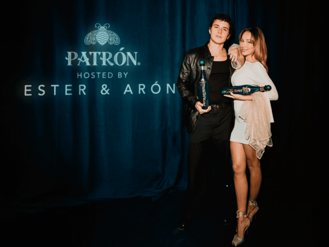 Ester Expósito and Arón Piper celebrate a memorable year in Madrid with PATRÓN EL ALTO Tequila