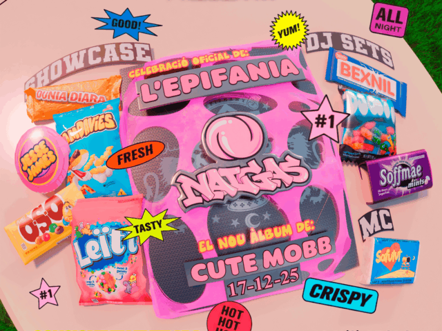 NALGAS celebra el release de «L’Epifania» de CUTE MOBB en La 2 de Apolo