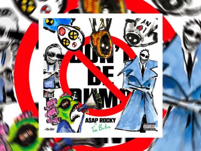 A$AP Rocky revela la portada de ‘DON’T BE DUMB’ y una película con Tim Burton