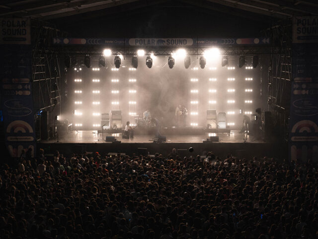 Escenario principal de Polar Sound, el festival más posh de la nieve