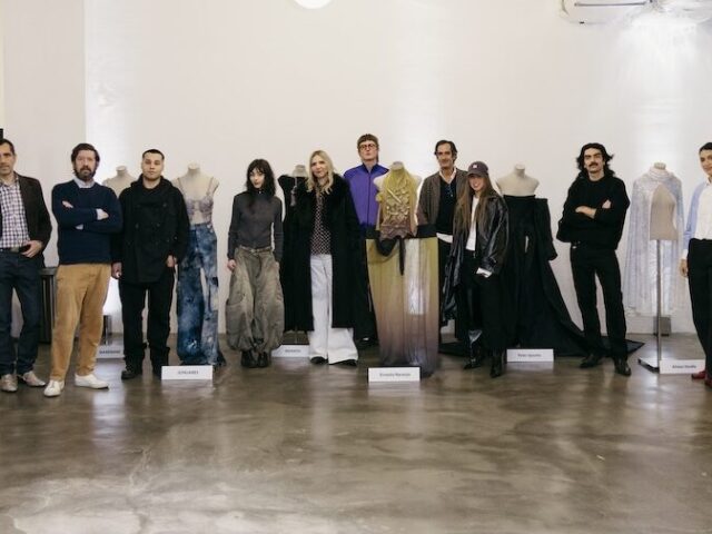 Algunos de los protagonistas de la 20ª edición de EGO, junto creaciones destacadas de diseñadores que han pasado por esta pasarela.