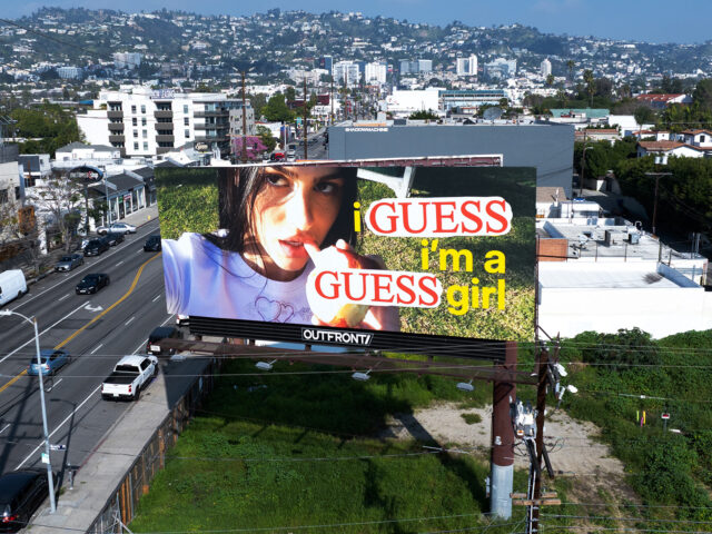 Amelia Gray is officially a GUESS girl