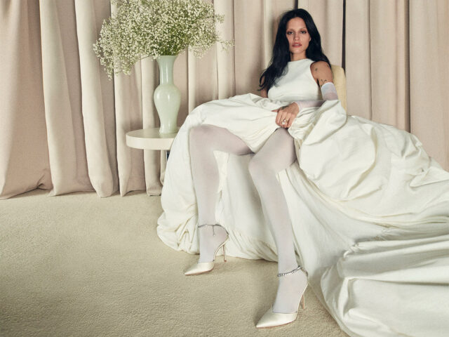 Gabbriette embodies the Jimmy Choo bride
