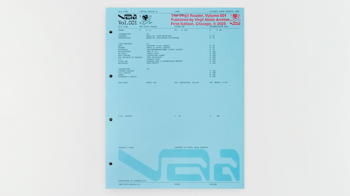 The Virgil Abloh Archive opens up to the world with 'The Virgil