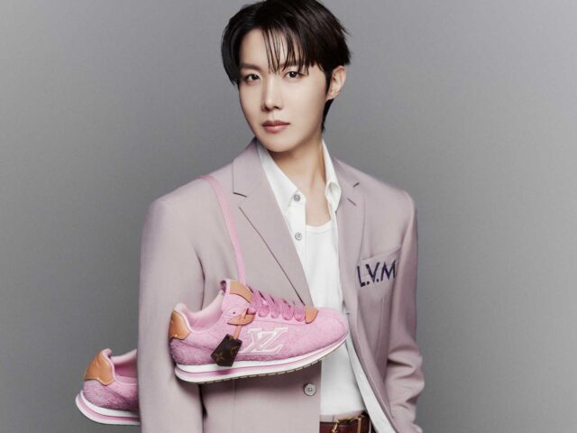 j-hope firma la versión más exclusiva de las LV BUTTERSOFT
