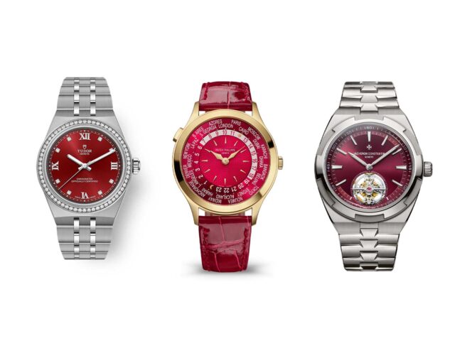 Relojes en rojo: una tendencia encendida