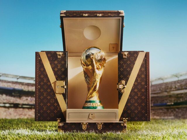 Así es el baúl de Louis Vuitton para el trofeo del Mundial 2026