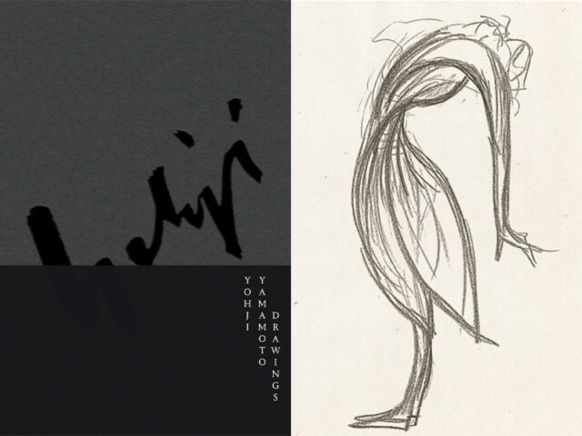 Los dibujos de Yohji Yamamoto salen a la luz en un libro inédito